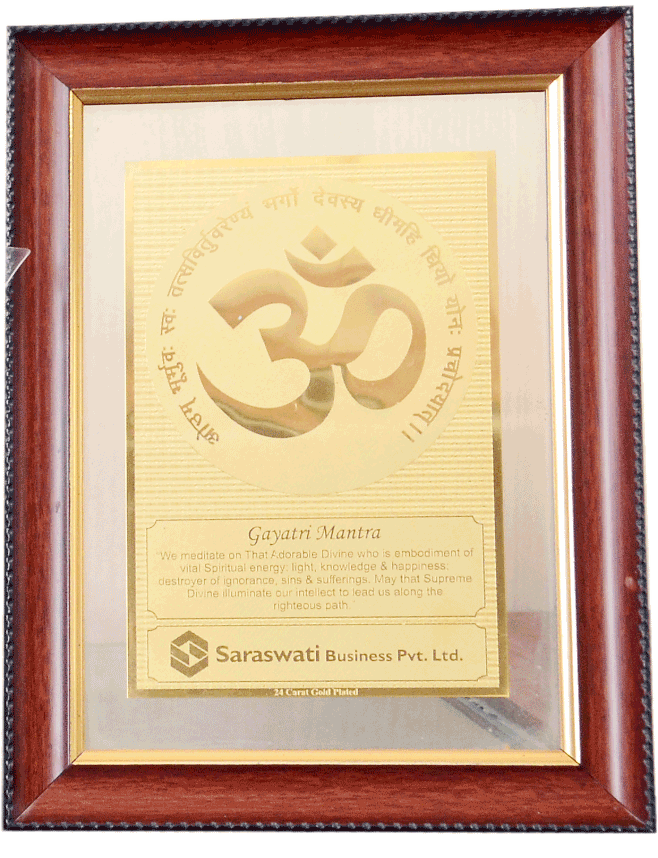 Award Shield from Saraswati Business Pvt. Ltd.